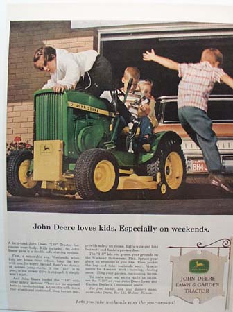 John Deere Loves Kids Ad 1965