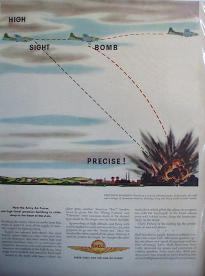 Shell Finer Fuels 1944 Ad