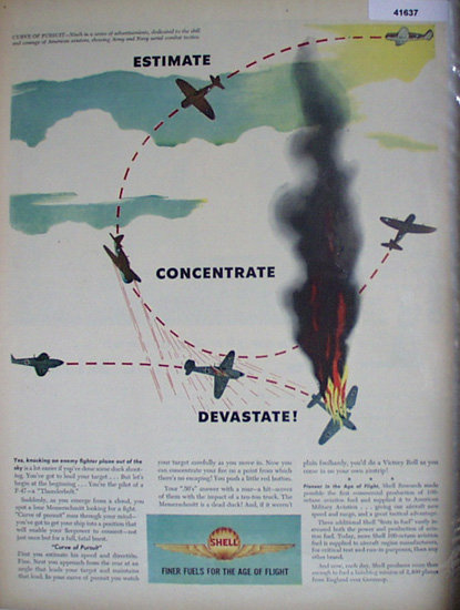 Shell Fuels 1944 Ad