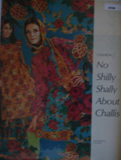 Fashion Challis 1968 Ad