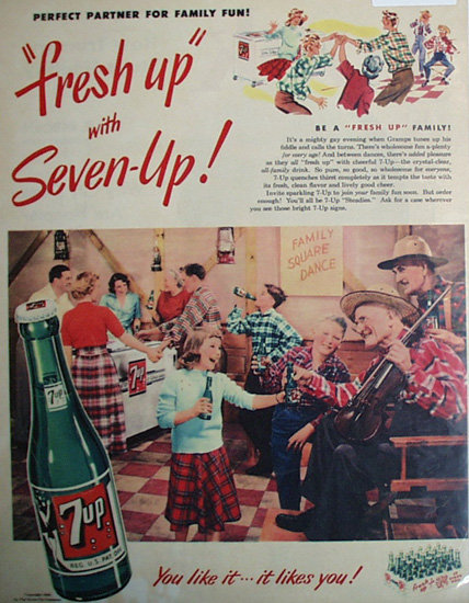 7Up Cola 1949 Ad