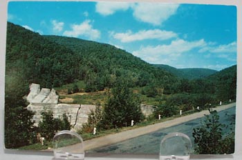 Ruins of Austin Dam Austin Pa Post Card.