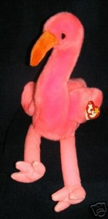 ty pink flamingo