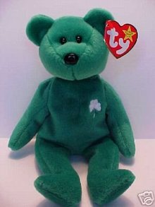 green clover beanie baby