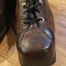 Vintage Leather Ski Boots
