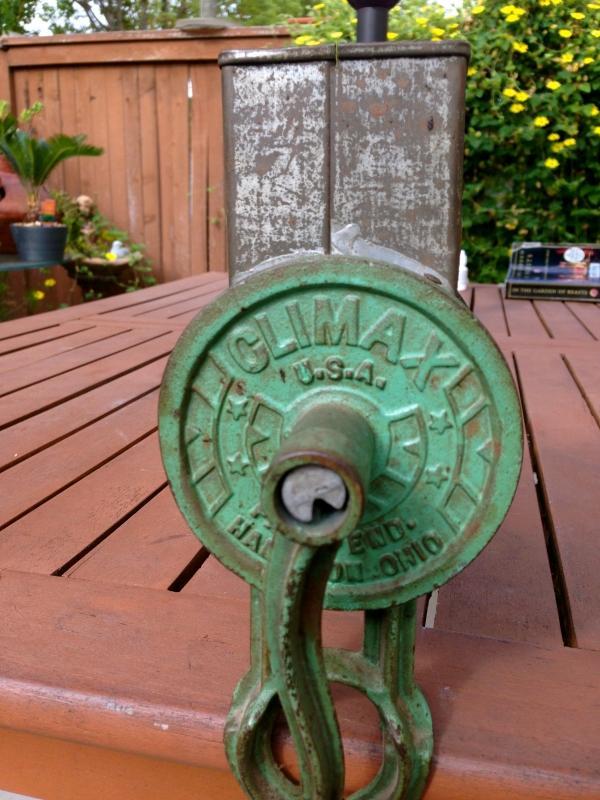 Vintage Climax Tabletop Crank Cheese Grater