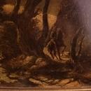 Vintage Gothic framed art - nudes in River -  Boudoir Art / Vintage dark goth print/ Risque Indian Devil