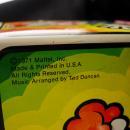 Vintage Jack in the box - Musical vintage toy - Mattel clown toy - Ted Duncan animated childrens toy - music box - pop goes the weasel