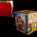 Vintage Jack in the box - Musical vintage toy - Mattel clown toy - Ted Duncan animated childrens toy - music box - pop goes the weasel