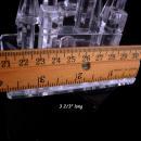 crystal castle figurine - miniature crystal pink rhinestone palace - Persian wedding palace - Cinderella wedding