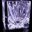 Wedding gift - waterford Crystal - religious cross votive - 2000 AD - irish crystal candle holder - christian gift