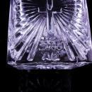 Wedding gift - waterford Crystal - religious cross votive - 2000 AD - irish crystal candle holder - christian gift