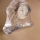 Anniversary gift Crystal Clock - Waterford desk clock - Irish gift - gift for boss - miniature clock