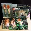 Vintage Mermaid Tin with cards - Gift cards - mermaid photo frame - Nautical goddess - save trees - mythical sea creature - whimsical siren