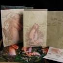 Vintage Mermaid Tin with cards - Gift cards - mermaid photo frame - Nautical goddess - save trees - mythical sea creature - whimsical siren