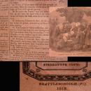 1818 Bible - Antique religious book - family history inside - Apochryphya large vintage Holy bible - steel engraving