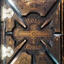 1884 Bible - Antique religious book - Daniel Harris Holy bible - Antique 1500 pages steel engravings - family photo album