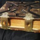 1884 Bible - Antique religious book - Daniel Harris Holy bible - Antique 1500 pages steel engravings - family photo album