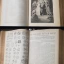 1884 Bible - Antique religious book - Daniel Harris Holy bible - Antique 1500 pages steel engravings - family photo album