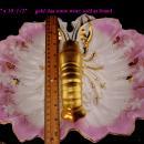 Antique large German Lobster Dish - pink serving dish - Fisherman gift - Little Taste of Maine - seafood restaurant - Victorian porcelain