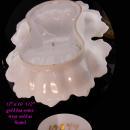 Antique large German Lobster Dish - pink serving dish - Fisherman gift - Little Taste of Maine - seafood restaurant - Victorian porcelain