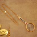 Long Designer Magnifier necklace / 30