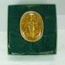 MMMA Madonna ICON brooch pendant original box Pin vintage Religious Christian Signed womens Quality jewelry metropolitan museum of art