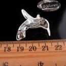 vintage Hummingbird brooch / monet pin / purple amethyst rhinestones /Bridesmaid gift / mother of the bride / Friendship gift