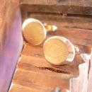 Swank Art Deco Vintage Cufflinks Unisex Cuff Accessory