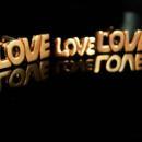 Hippie cufflinks Love Cufflinks Vintage Designer Dante original box tie tack Jewellery groom cufflinks gold men anniversary gift