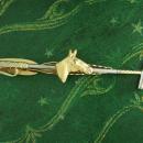 Horse Tie clip Equestrian  Polo Stick Mallet Racing pony Sports Athletics Competition hickok tie clip Tie bar