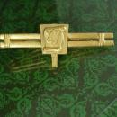 1946 High School Key Tie clip  Vintage 1940s high school alumni graduation College Fraternity Key Mens Hickok Jewelry mens holiday gift