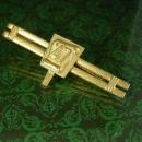 1946 High School Key Tie clip  Vintage 1940s high school alumni graduation College Fraternity Key Mens Hickok Jewelry mens holiday gift