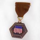 Vintage cicca 1968 senior boys swimming diving medal ribbon splash sports athletics awards