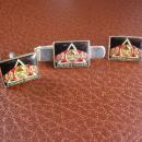 Reserved for Kellie Wrestling Cuff links Championship Belt Cufflinks Vintage Tie Clip Set A Decade of Champions OLD BUCK BELT Mens Clothing