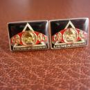 Reserved for Kellie Wrestling Cuff links Championship Belt Cufflinks Vintage Tie Clip Set A Decade of Champions OLD BUCK BELT Mens Clothing