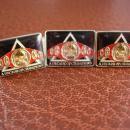 Reserved for Kellie Wrestling Cuff links Championship Belt Cufflinks Vintage Tie Clip Set A Decade of Champions OLD BUCK BELT Mens Clothing