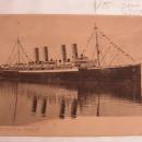 Vintage Transportation postcard D Kaiser Wilhelm der Grosse Steamship