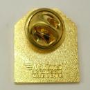 Vintage Metro Brokers Inc Tie Tack Lapel Pin Red Enamel Collectors Real Estate