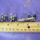 Binoculars Cuff links set Novelty Tie Clip Vintage Military Bird watching Astronomy Mens Swank  field glasses birder cool gift hipster