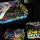 Nicole Miller Wedding cufflinks Vintage Tuxedo studs Original box  gambler poker Casino gold estate jewelry cuff links playing cards