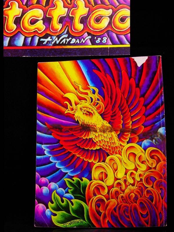 1988 Spaulding Rogers book / Tattoo Book / Woodstock / George Tattoo designs / Don Nolan / Kari barba / ted nayden / woodstock / spider webb