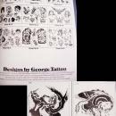 1988 Spaulding Rogers book / Tattoo Book / Woodstock / George Tattoo designs / Don Nolan / Kari barba / ted nayden / woodstock / spider webb