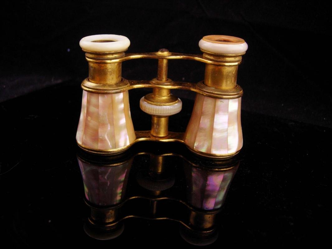 mother of pearl opera glasses value