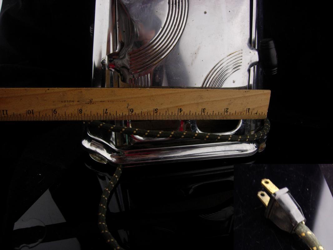 Antique Flip Toaster / art deco kitchenware / Son Chief bread warmer / Kitchen gadget / Electric bread toaster / Flip Flop Flopper toaster