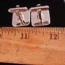 Vintage Hickok Fleur de lis cufflinks - rennaissance medieval set - knight flower  mens gold estate jewelry knight shining armor wedding set