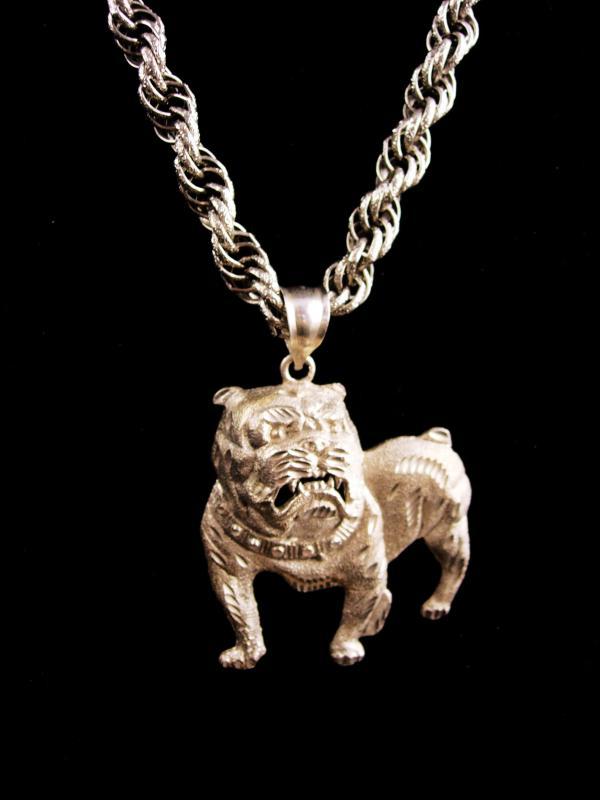 Bulldog necklace Clearance