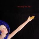 Erotic art deco statue - exotic Erte Moon sculpture -  Vintage Goddess statue - Mantle sculpture - signed art - Victoria Oldham