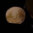 Enamel Military Hat locket BRooch Sweetheart Vintage pin  officers cap with PHOTO WW11 veterans memorabilia