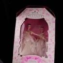 1987 Barbie wedding ornaments - 2 barbies - no ken- gay interest - lgbt gift - wedding dress cake topper